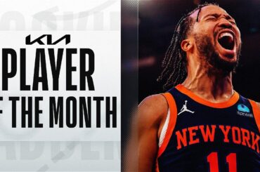 Jalen Brunson's March Highlights | Kia NBA Eastern Conference Player of the Month #KiaPOTM