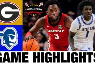 Georgia vs Seton Hall Highlights | 2024 NCAA Men's Basketball Championship - Semifinal