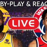 Los Angeles Lakers vs Washington Wizards LIVE Play-By-Play & Reaction