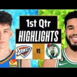 Boston Celtics vs Oklahoma City Thunder Full Highlights 1st QTR | Apr 3 | 2024 NBA Regular Season