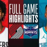 TRAIL BLAZERS at HORNETS | FULL GAME HIGHLIGHTS | April 3, 2024