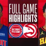 PISTONS at HAWKS | FULL GAME HIGHLIGHTS | April 3, 2024