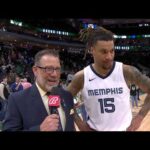 Brandon Clarke Walk Off Interview | Grizzlies vs. Bucks