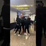 Rockets HYPE after 10 straight win #nba #jalengreen #dillonbrooks