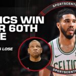 Celtics win game No. 60, AD drops 35 in a win & banged up Bucks fall to Grizzlies 👀 | SportsCenter