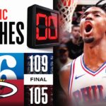 Final 4:08 WILD ENDING 76ers vs Heat 👀 | April 4, 2024