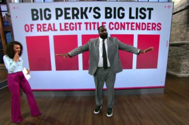 Big Perk's BIG LIST of NBA title contenders 👀 | NBA Today