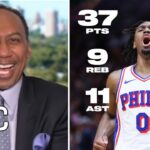 Maxey & Embiid were absolute superstars! - ESPN react to 76ers late comeback 109-1052 win over Heat