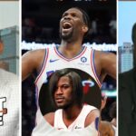 FIRST TAKE | "Embiid, 76ers are the biggest threat to the Celtics in East, not Heat" - Stephen A.