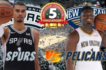 San Antonio Spurs vs New Orleans Pelicans Live Play by Play & Scoreboard