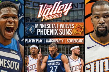 Minnesota Timberwolves vs Phoenix Suns | LIVE Reaction | Scoreboard | Play By Play | Postgame Show