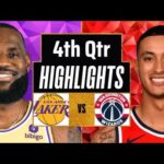 Washington Wizards vs. Los Angeles Lakers 4th-QTR P2 Highlights | April 3 | NBA Season 2024