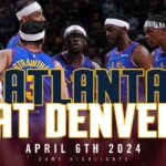 Denver Nuggets vs. Atlanta Hawks Full Game Highlights 🎥