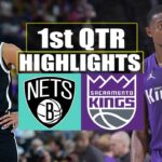 Brooklyn Nets vs Sacramento Kings 1st QTR GAME HIGHLIGHTS | April 7 | 2024 NBA Season