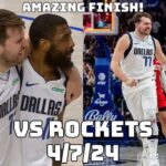 Dallas Mavericks Team Highlights vs the Rockets (04.07.2024)