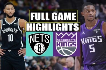 Brooklyn Nets vs Sacramento Kings FULL GAME HIGHLIGHTS | April 7 | 2024 NBA Season