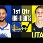 Golden State Warriors vs. Utah Jazz 1st Qtr Full Highlights | Apr. 7 | NBA Highlights 2024