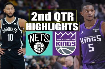Brooklyn Nets vs Sacramento Kings 2nd QTR GAME HIGHLIGHTS | April 7 | 2024 NBA Season