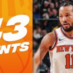 Jalen Brunson GOES OFF In Milwaukee! 🔥| April 7, 2024