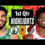 Boston Celtics vs. Portland Trail Blazers 1st-QTR Full Highlights | April 7 | NBA Season 2024