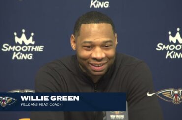 Willie Green on win, return of Zion & Jose | Pelicans at Suns Postgame Interview 4/7/24