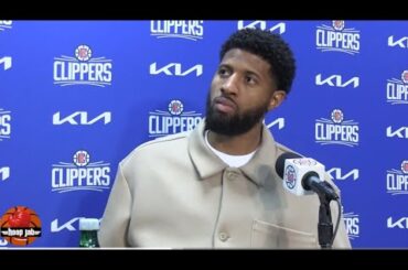 Paul George Reacts To The Clippers Comeback 120-118 Against The Cavs. HoopJab NBA