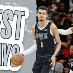 Wemby with an ABSURD performance 🔥 Wembanyama's 33 points & 18 rebounds v Philadelphia 76ers