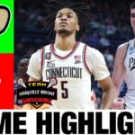 #1 Purdue vs UConn Highlights (First Half) | 2024 NCAA Men's Basketball - National Championship