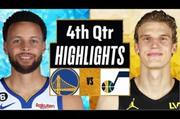 Utah Jazz vs. Golden State Warriors 4th-QTR Full Highlights | April 7 | NBA Season 2024