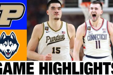 #1 Purdue vs UConn Highlights (Second Half) | 2024 NCAA Men's Basketball - National Championship