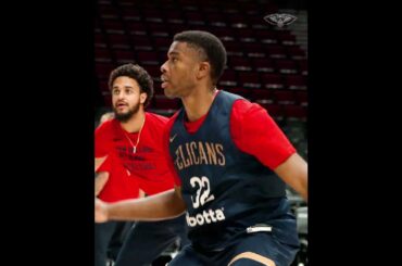 Pelicans @ Blazers Shootaround #pelicans #nba #basketball #trailblazers  #neworleanspelicans