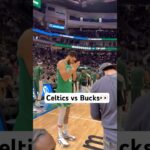 The Top Teams In The EAST Go At It! Celtics vs Bucks? Who ya got? 🍿👀| #Shorts