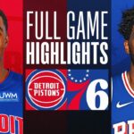 PISTONS at 76ERS | FULL GAME HIGHLIGHTS | April 9, 2024