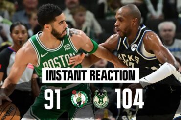 INSTANT REACTION: Celtics fall to Bucks, Giannis Antetokounmpo suffers non-contact injury
