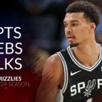 Victor Wembanyama 18 pts 7 rebs 7 blks vs Grizzlies 23/24 season