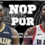 New Orleans Pelicans vs Portland Trail Blazers Full Game Highlights | Apr 9 | 2024 NBA Season