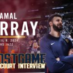 Jamal Murray Full On Court Interview vs. Jazz 🎙