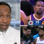 FIRST TAKE | "Has 0 faith in Suns’ chances to win an NBA title" - Stephen A. on Clippers def. Durant
