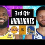 Los Angeles Lakers vs Golden State Warriors Full Highlights 3rd QTR | Apr 9| 2024 NBA Regular Season