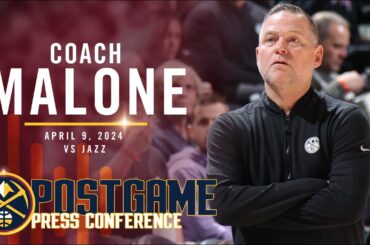 Coach Malone Full Post Game Press Conference vs. Jazz 🎙