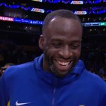 Draymond Green talks the Warriors win against the Lakers 🎤