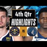 Denver Nuggets vs. Minnesota Timberwolves 4th-QTR Full Highlights | April 10 | NBA Season 2024