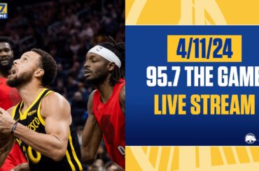Warriors Are Blazing A Path To The Playoffs, Giants Salvage A Win | 95.7 The Game Live Stream