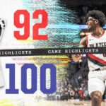 Portland Trail Blazers 92, Golden State Warriors 100 | Game Highlights | April 11, 2024