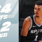 Victor Wembanyama SHINES In Spurs IMPRESSIVE Comeback! 👀 | April 12, 2024
