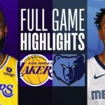 LAKERS at GRIZZLIES | FULL GAME HIGHLIGHTS | April 12, 2024