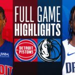 PISTONS at MAVERICKS | FULL GAME HIGHLIGHTS | April 12, 2024