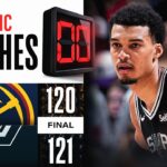 Final 5:53 MUST-SEE ENDING Spurs vs Nuggets 🤯 | April 12, 2024