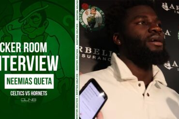 Neemias Queta 'GRATEFUL' For New Contract with Celtics | Postgame Interview