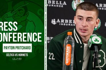 Payton Pritchard on CAREER HIGH 31 PTS in Celtics Win vs Hornets | Postgame Interview